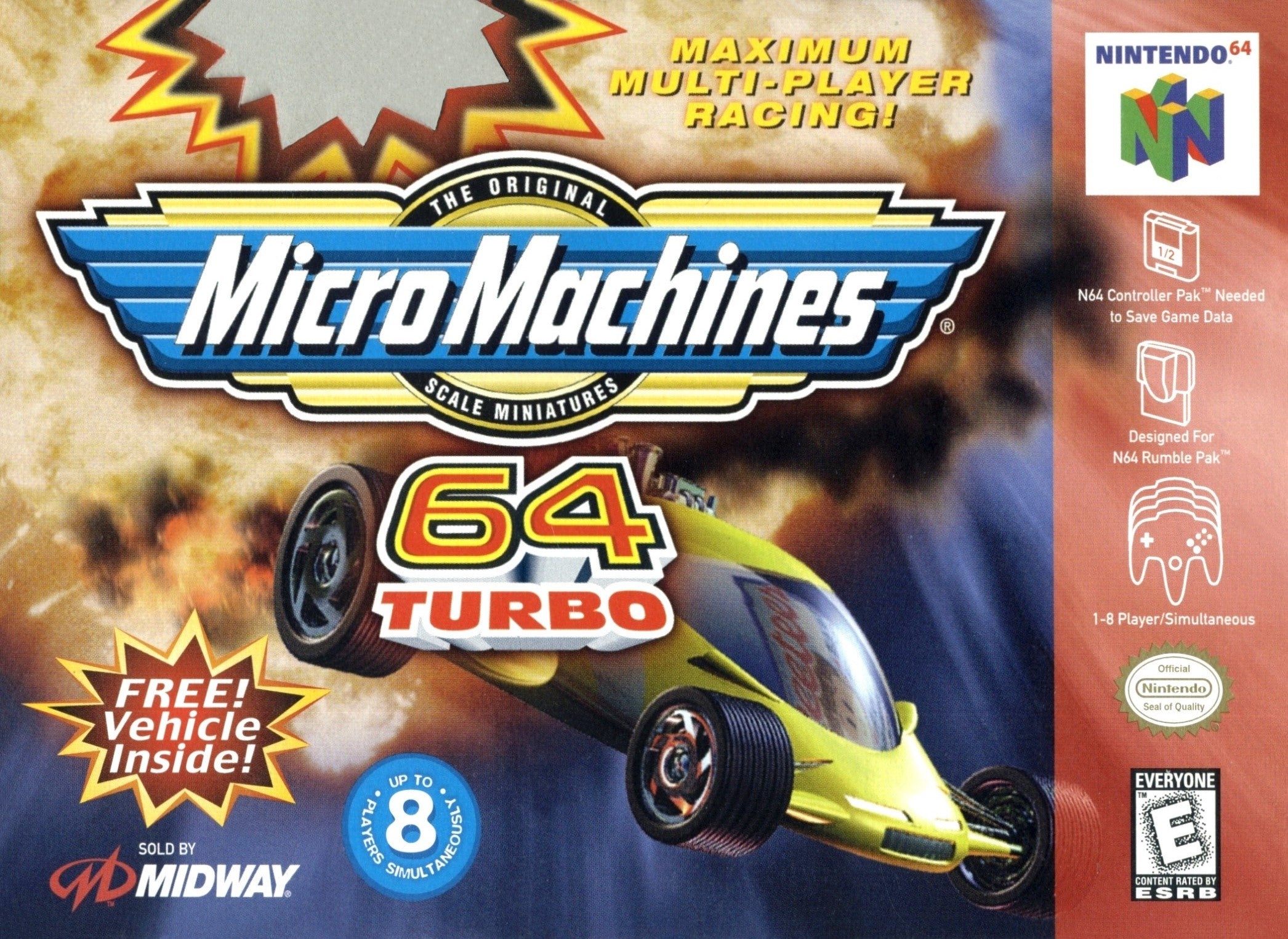 Micro Machines 64 Turbo Nintendo 64