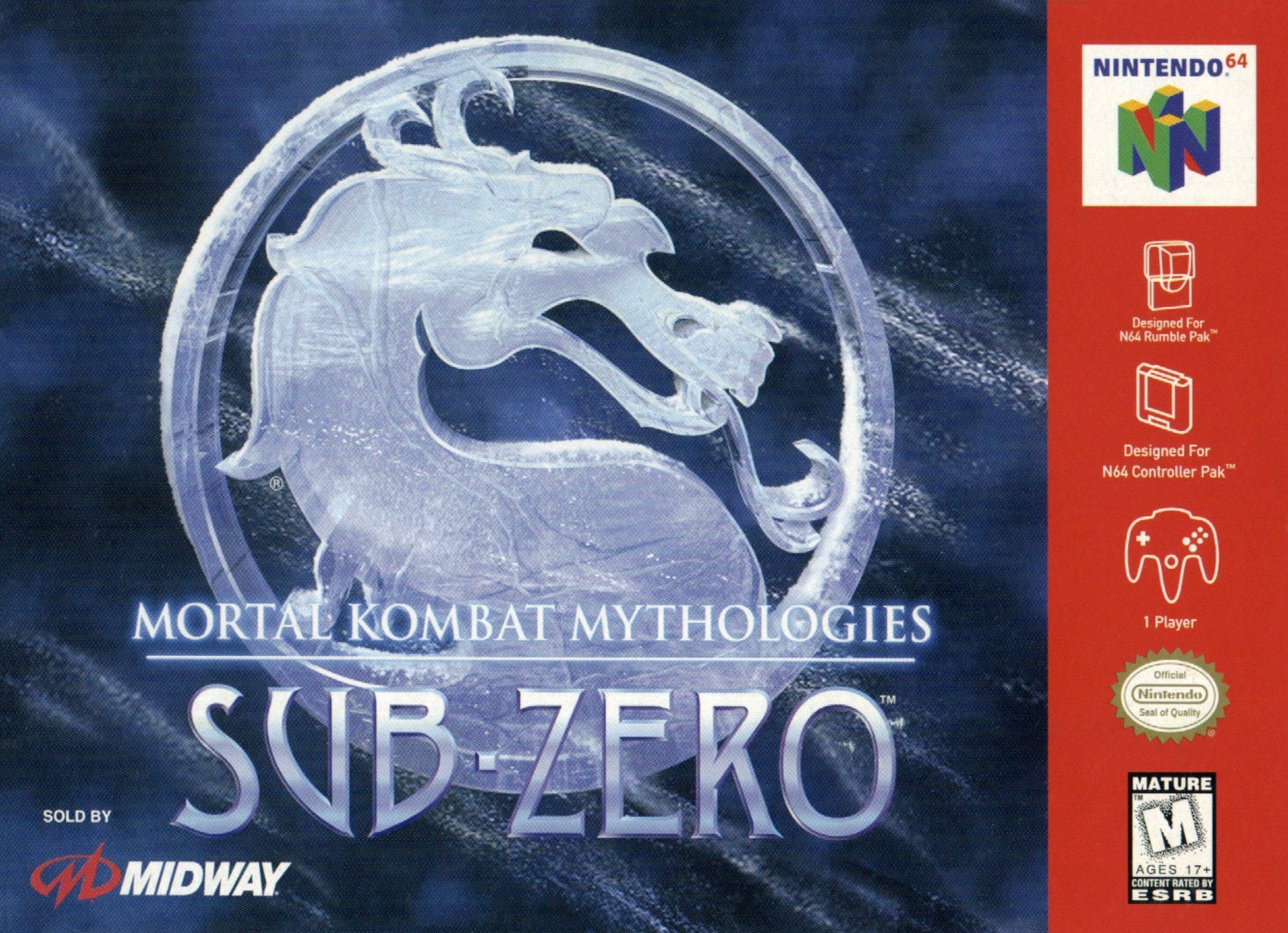 Mortal Kombat Mythologies: SUB-ZERO Nintendo 64
