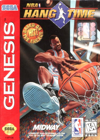 NBA Hang Time Sega Genesis