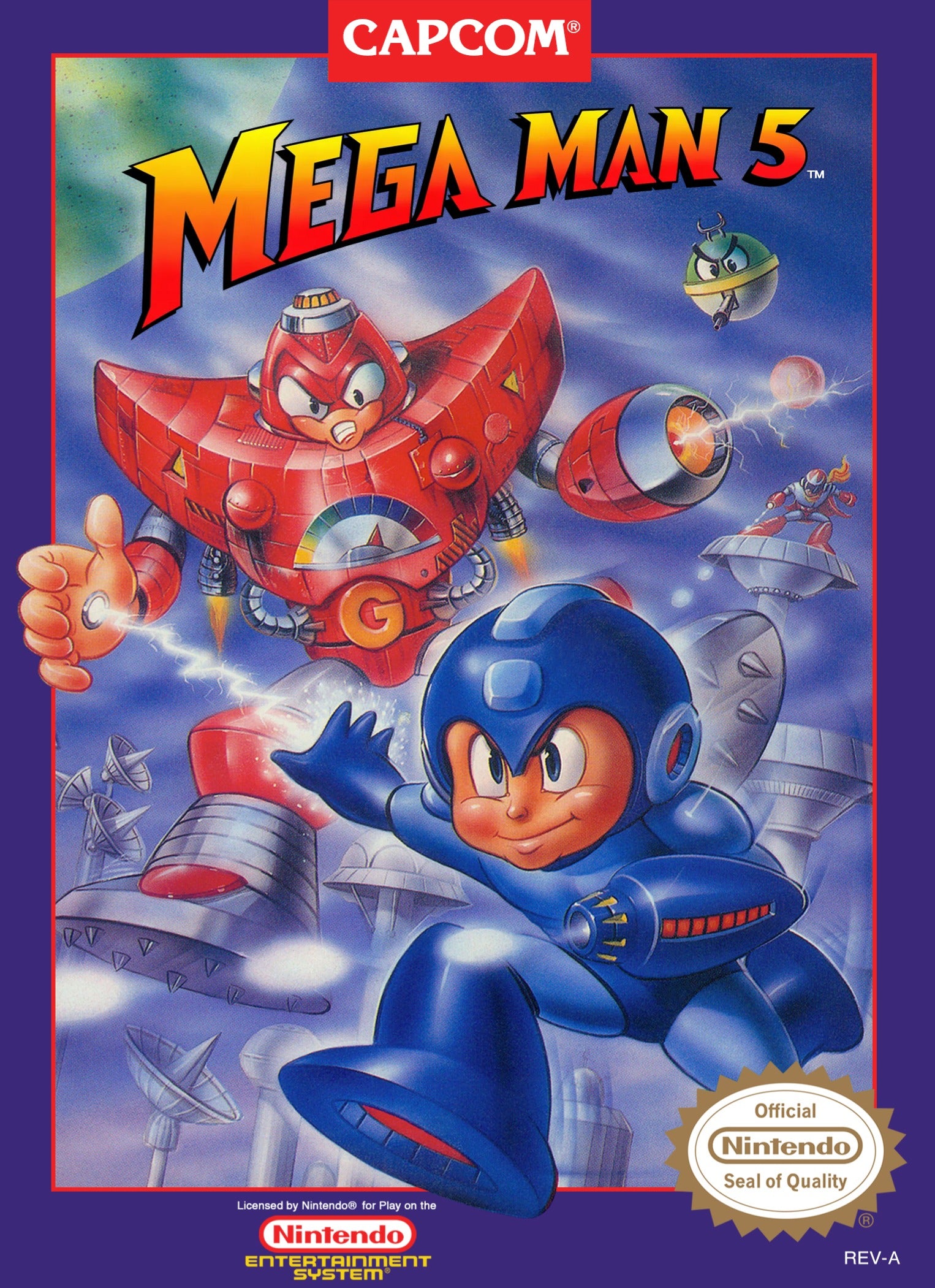 Mega Man 5 Nintendo Entertainment System