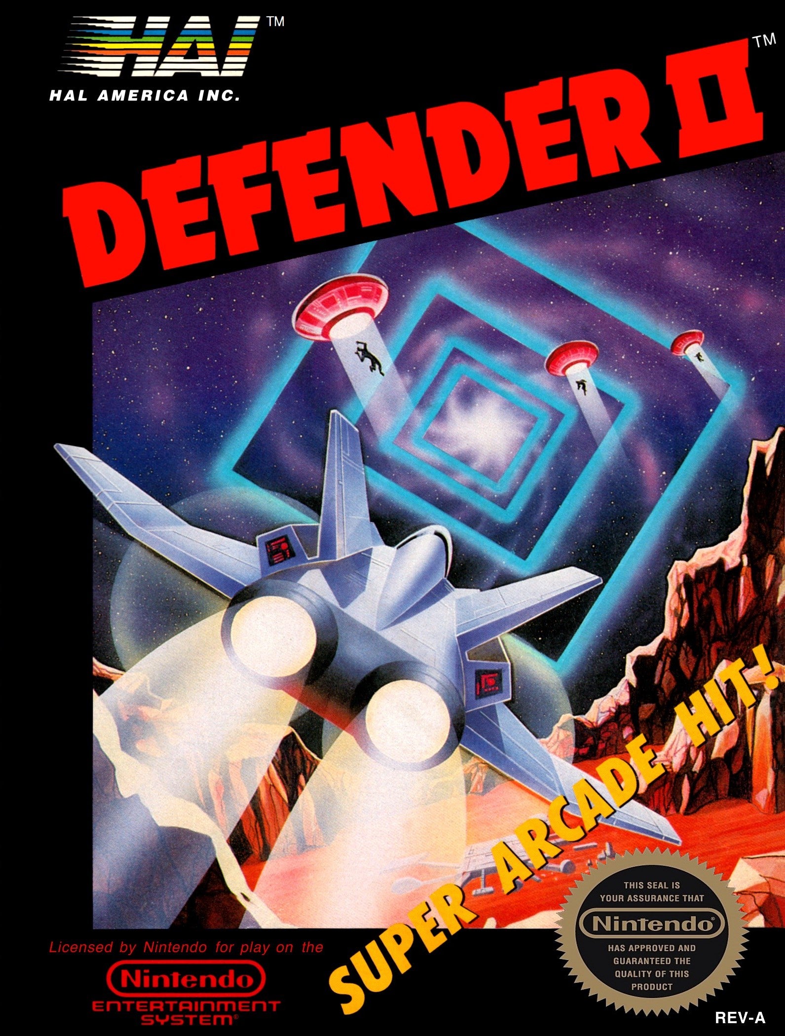 Defender II Nintendo Entertainment System