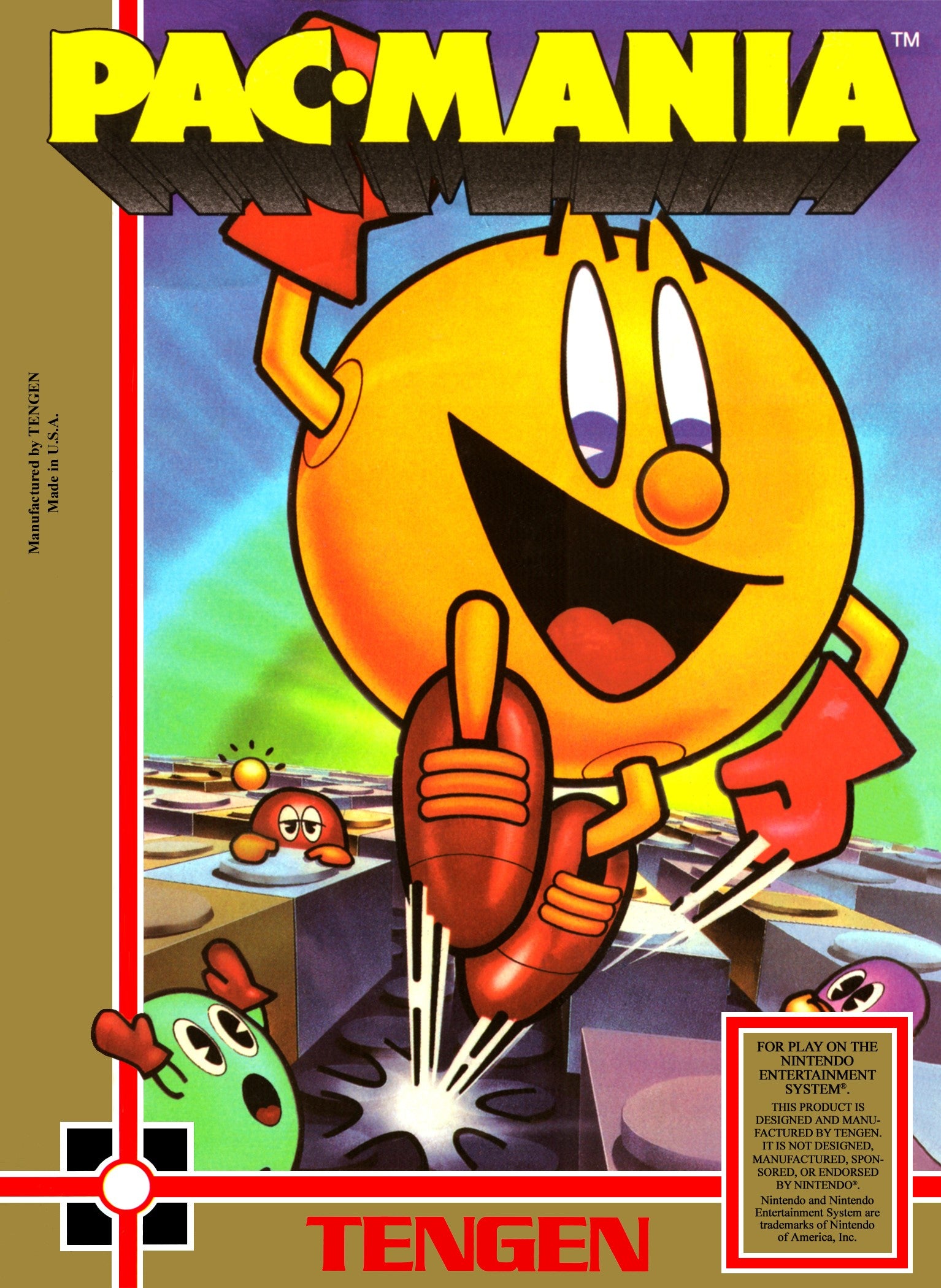 Pac-Mania Nintendo Entertainment System