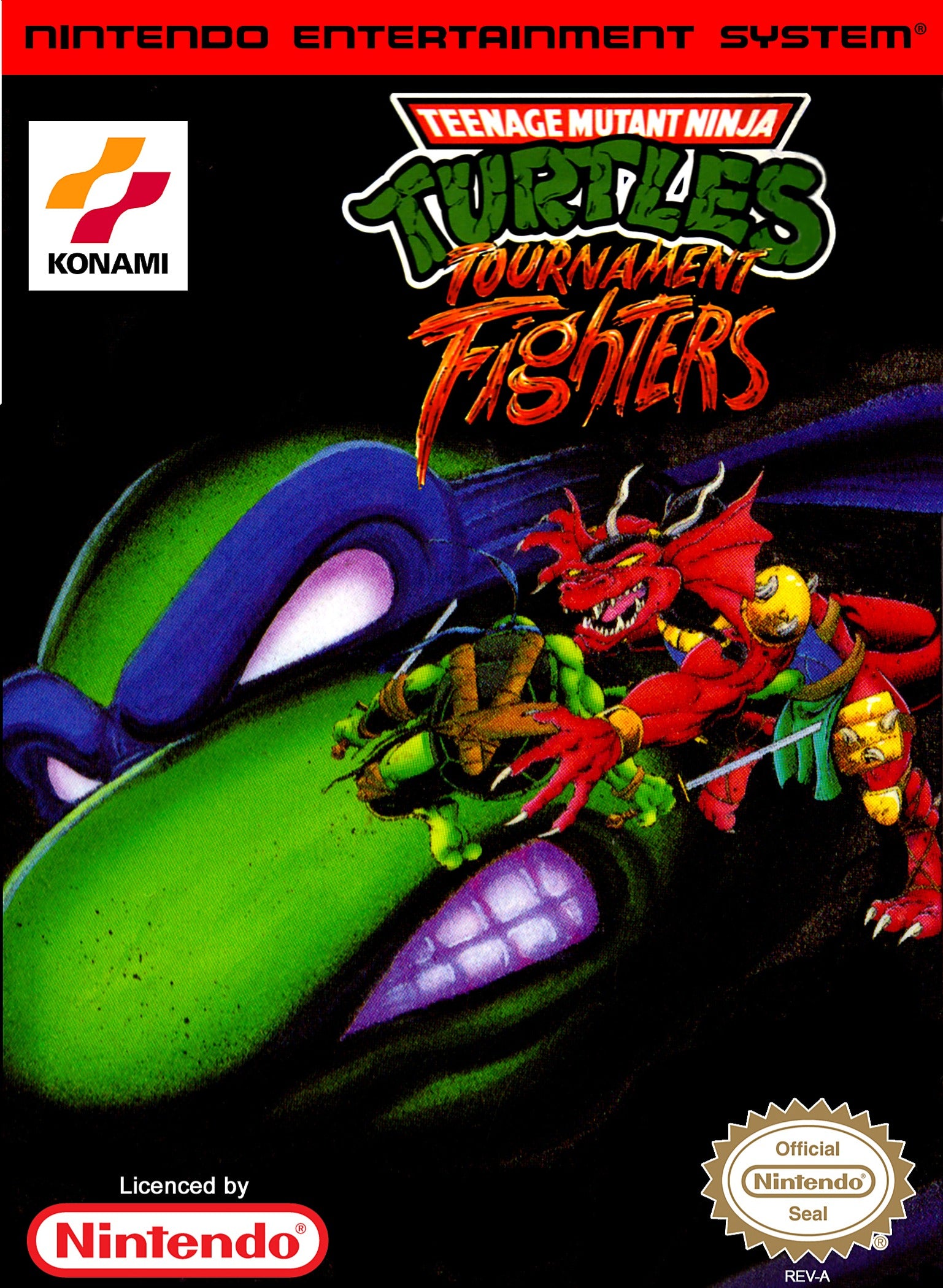 Teenage Mutant Ninja Turtles Tournament Fighters Nintendo Entertainment System