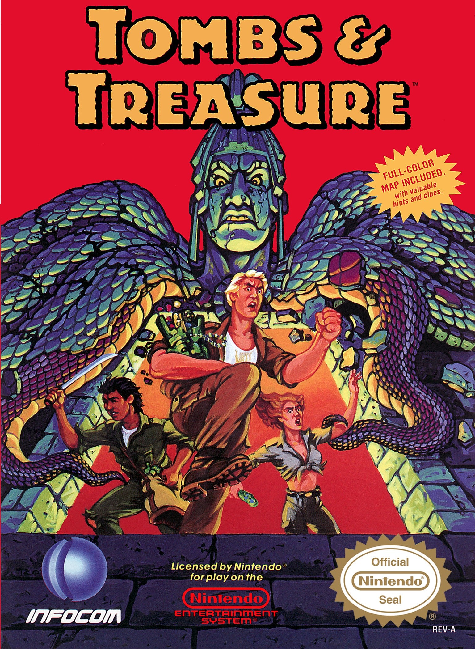 Tombs & Treasure Nintendo Entertainment System