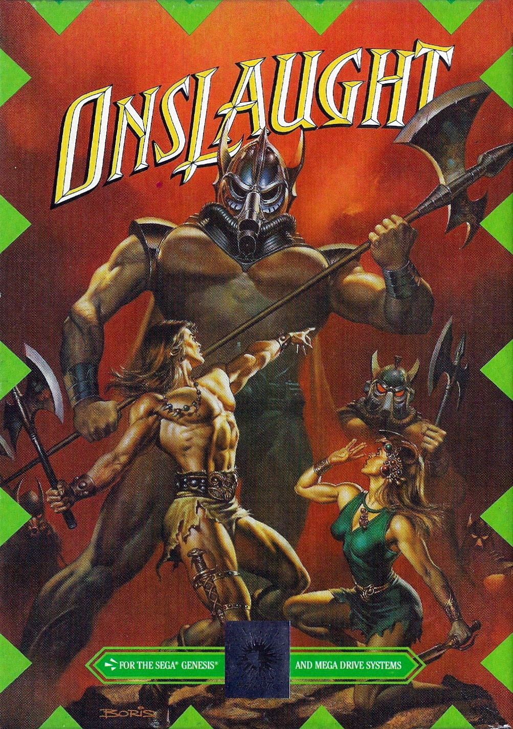 Onslaught Sega Genesis