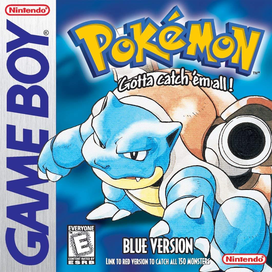 Pokemon Blue Version Game Boy