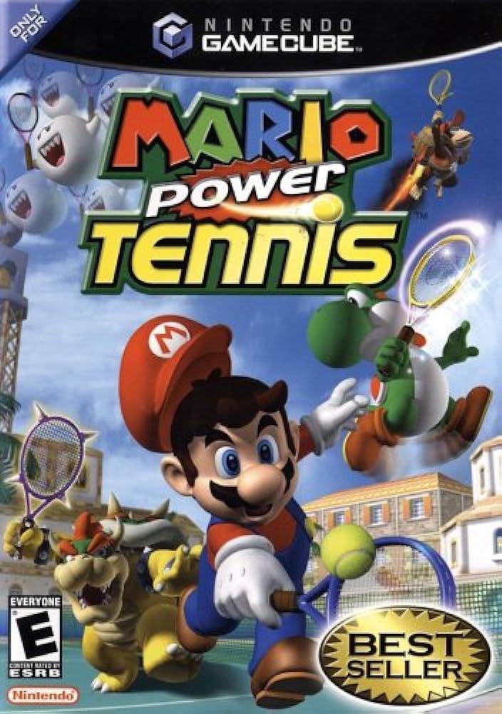 Mario Power Tennis Nintendo GameCube