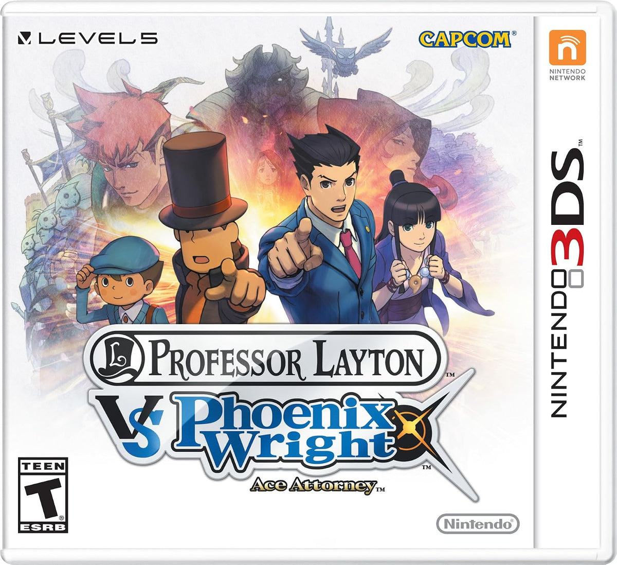 Professor Layton Vs. Phoenix Wright: Ace Attorney Nintendo 3DS