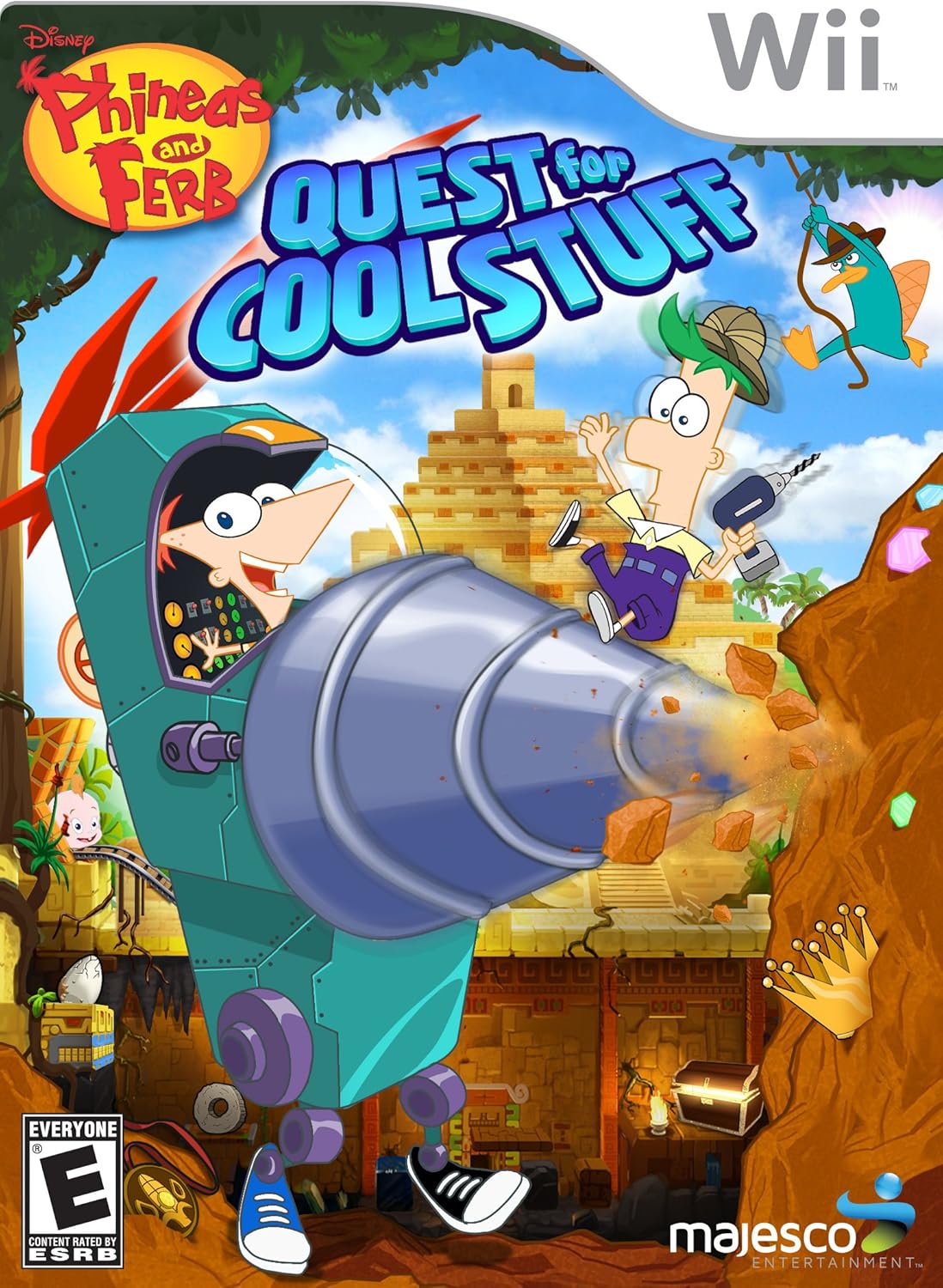 Phineas and Ferb: Quest for Cool Stuff Nintendo Wii