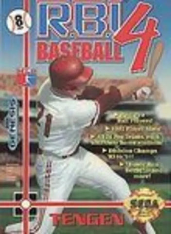 R.B.I Baseball 4 Sega Genesis