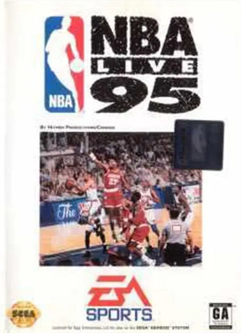 NBA Live '95 Sega Genesis