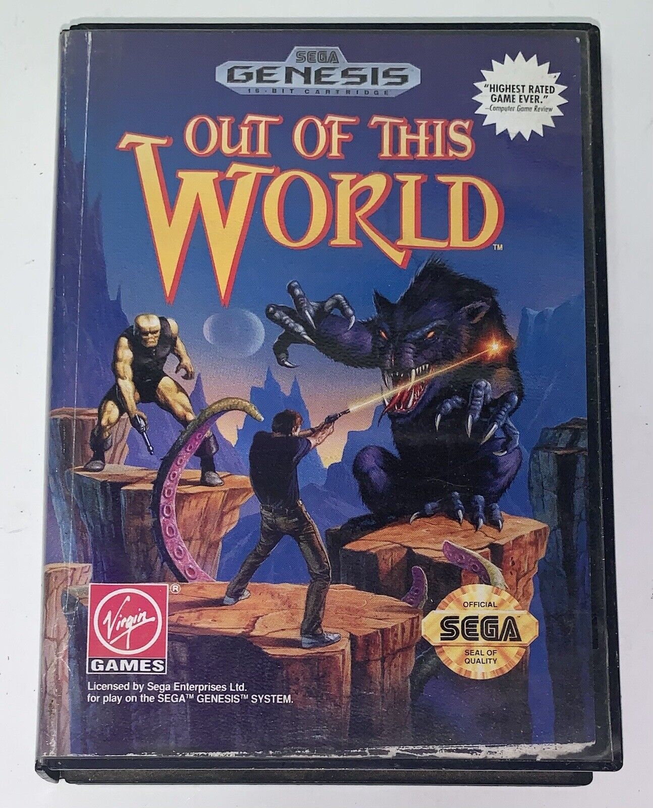 Out of this World Sega Genesis