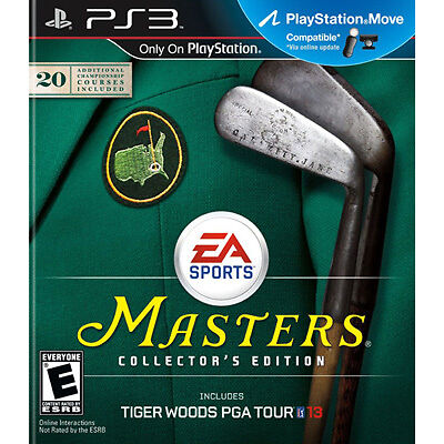 Tiger Woods PGA Tour 13: Masters Collector's Edition Playstation 3