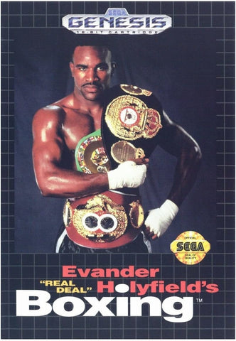 Evander "Real Deal" Holyfield's Boxing Sega Genesis