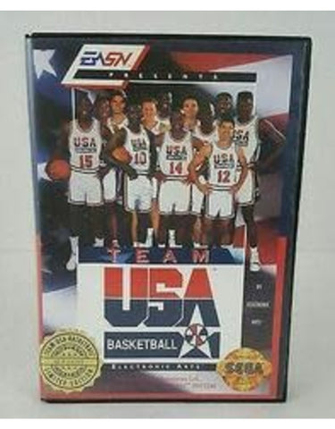 Team USA Basketball Sega Genesis