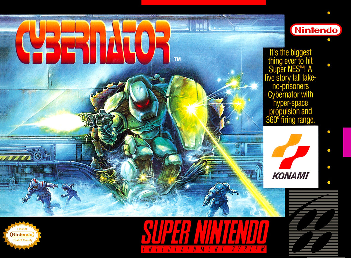 Cybernator Super Nintendo