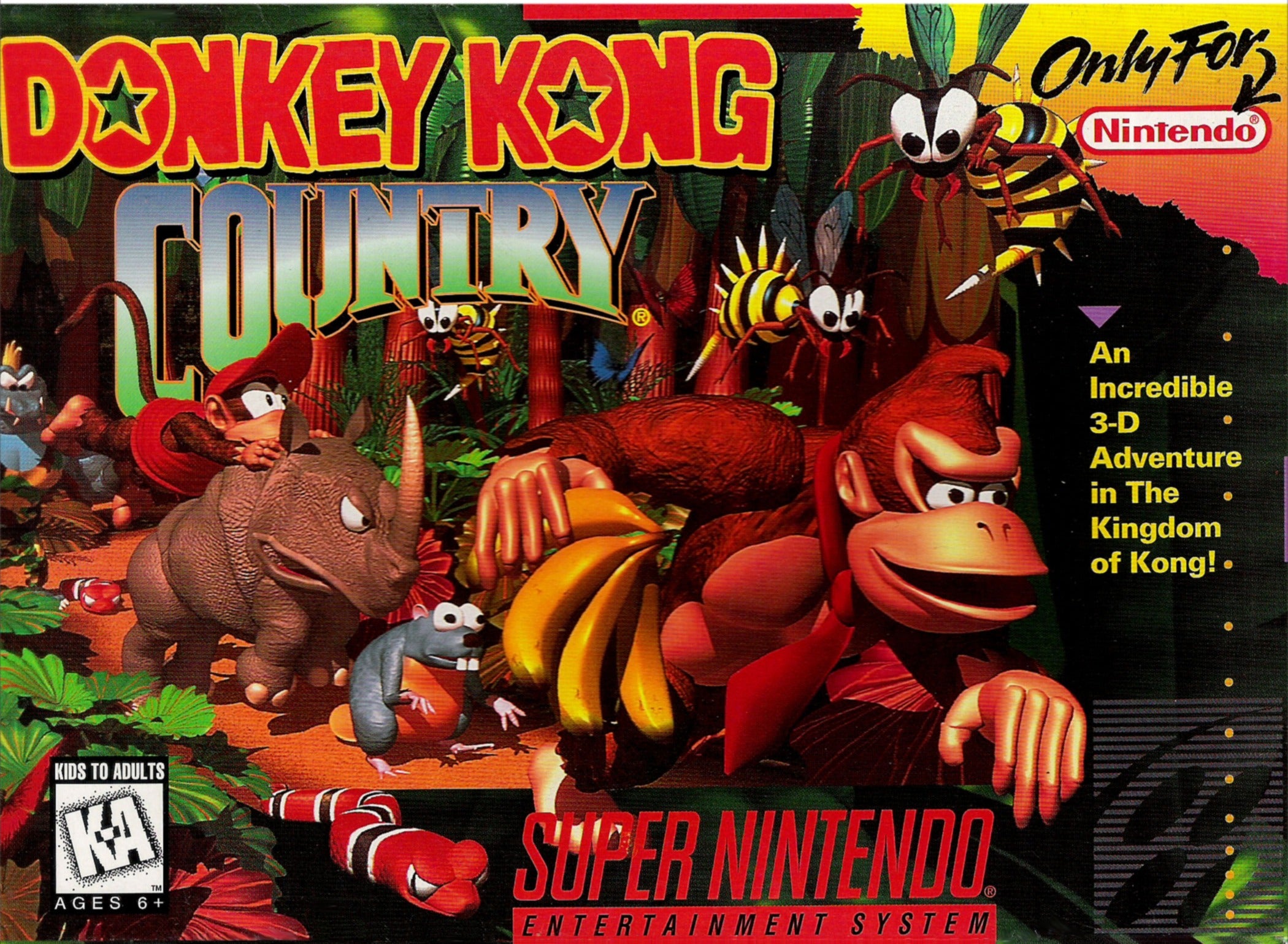 Donkey Kong Country Super Nintendo