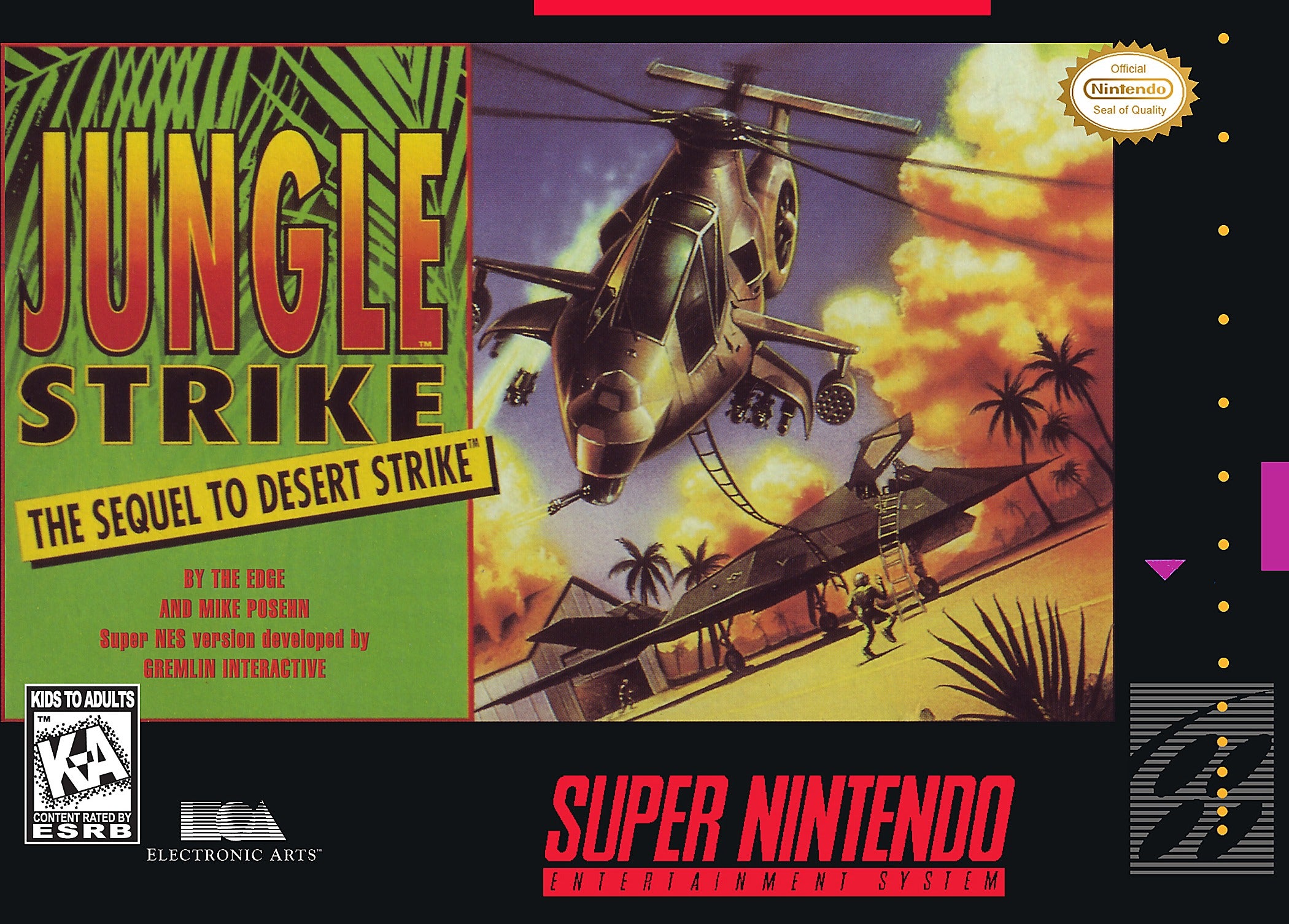 Jungle Strike Super Nintendo