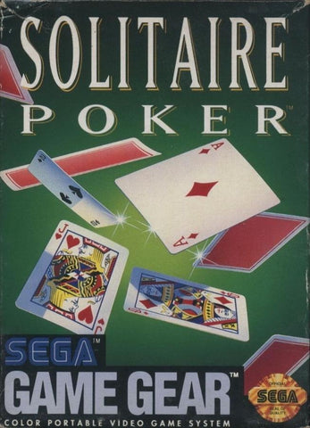 Solitaire Poker Sega Game Gear