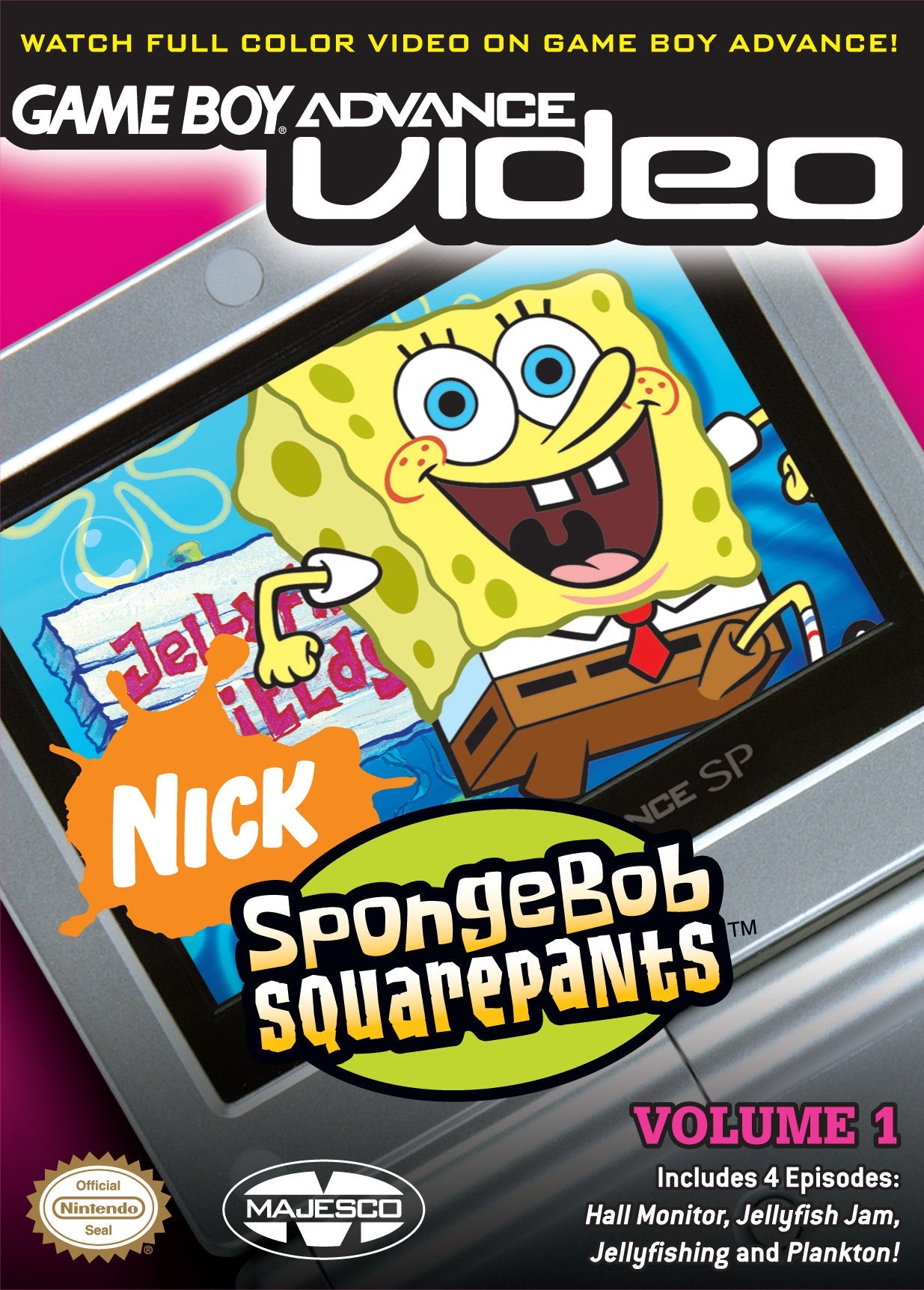 Spongebob Squarepants Game Boy Advance Video