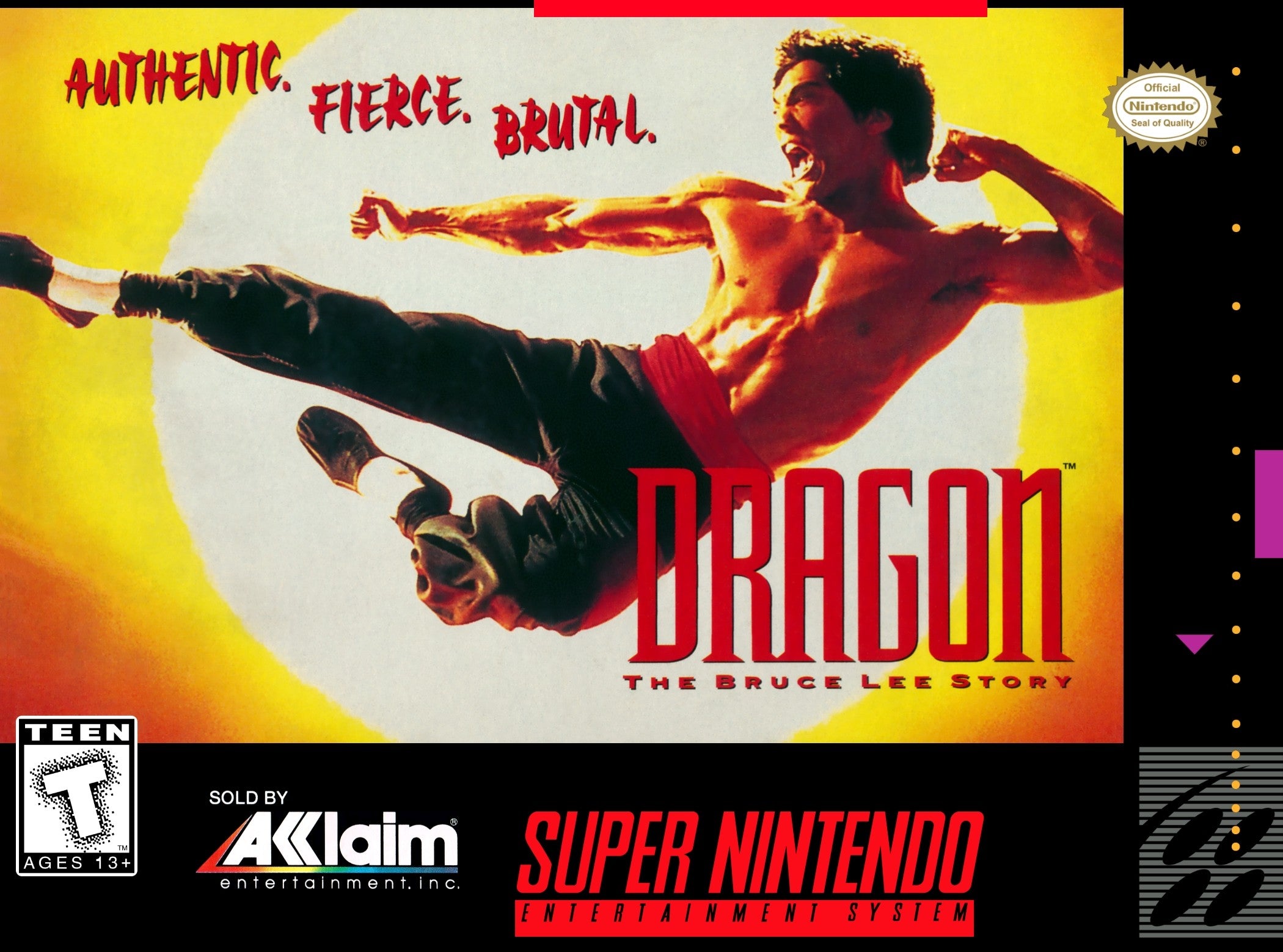 Dragon: The Bruce Lee Story Super Nintendo