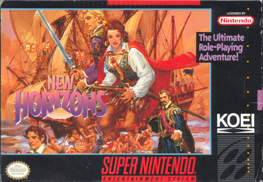 Uncharted Water: New Horizons Super Nintendo