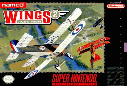 Wings 2 Aces High Super Nintendo