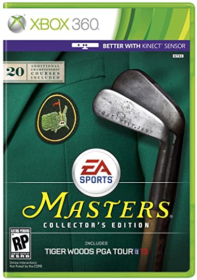 Tiger Woods PGA Tour 13: The Masters Collector's Edition XBOX 360