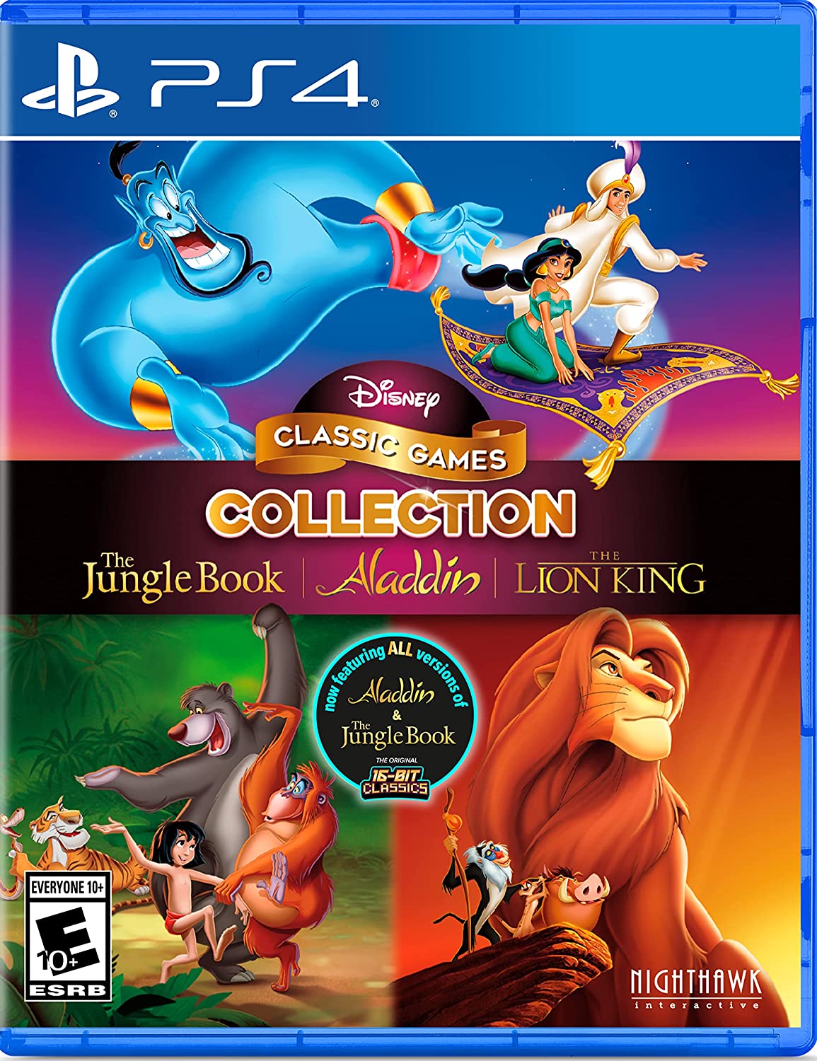 Disney Classic Games Collection: Jungle Book, Aladdin, Lion King Playstation 4