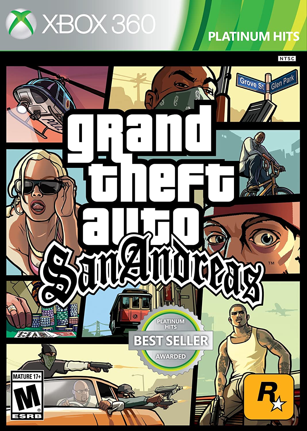 Grand Theft Auto San Andreas XBOX 360