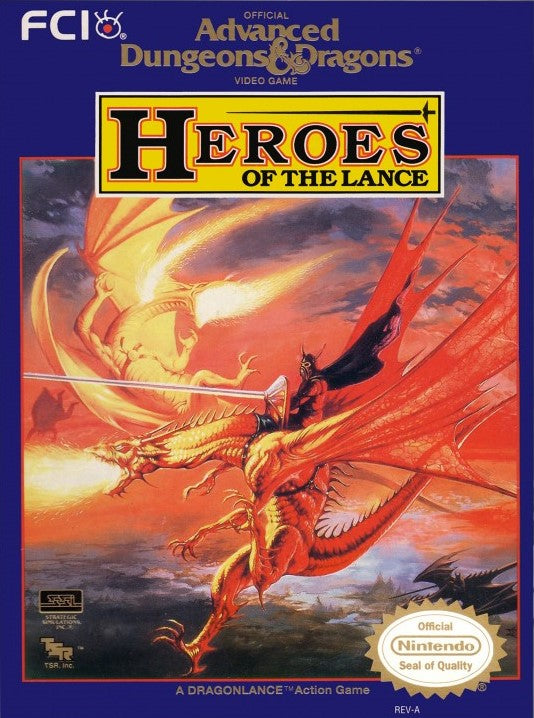 Advanced Dungeons & Dragons: Heroes of the Lance Nintendo Entertainment System