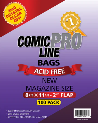 Comic Bags - Comic Pro Line