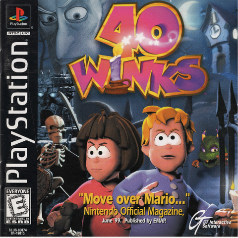 40 Winks Playstation