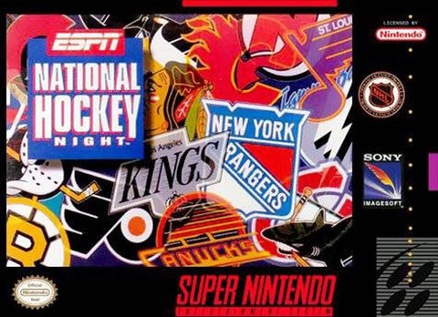 ESPN National Hockey Night Super Nintendo