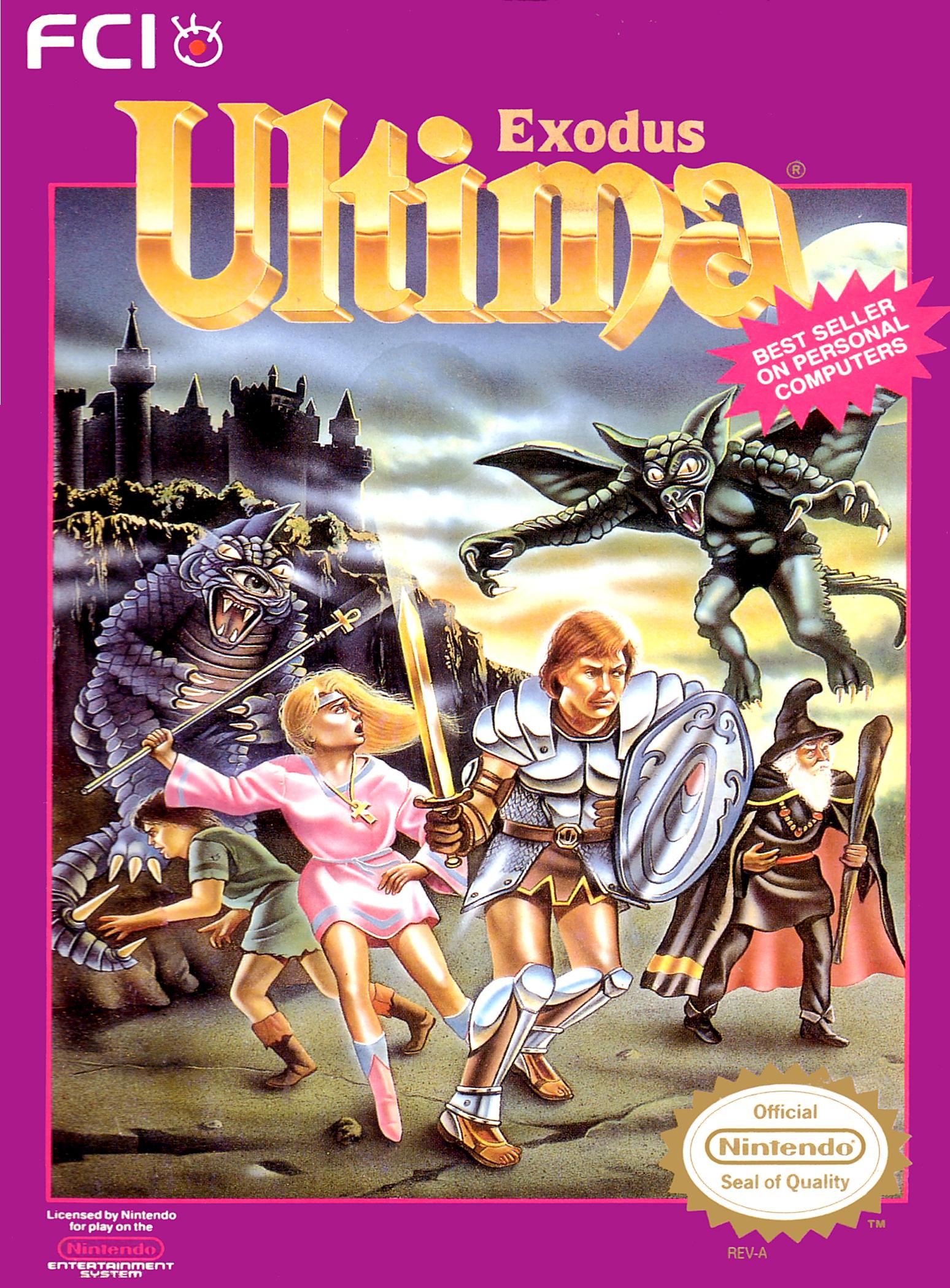 Ultima: Exodus Nintendo Entertainment System