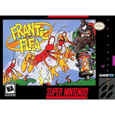 Frantic Flea Super Nintendo