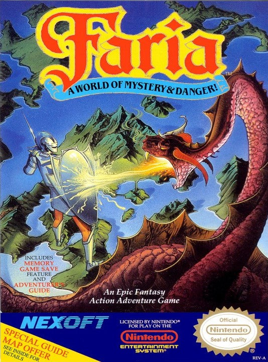 Faria: A World of Mystery & Danger Nintendo Entertainment System