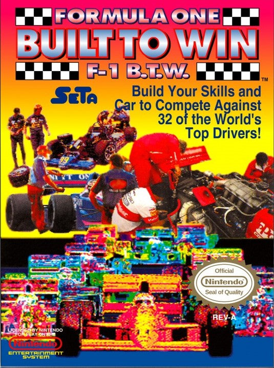 Formula One: Built to Win Nintendo Entertainment System