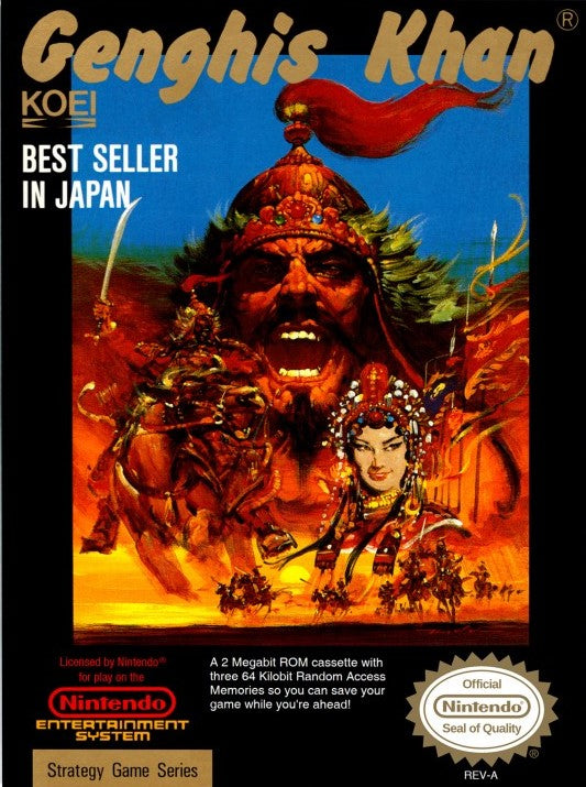 Genghis Khan Nintendo Entertainment System