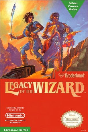 Legacy of the Wizard Nintendo Entertainment System