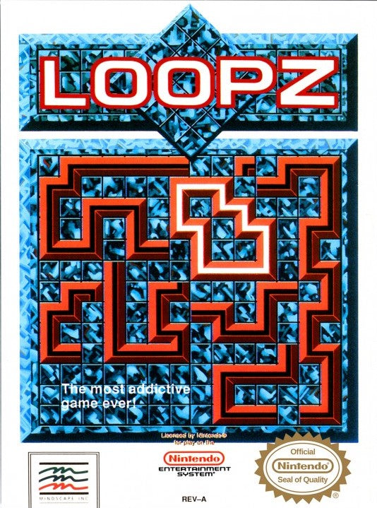 Loopz Nintendo Entertainment System