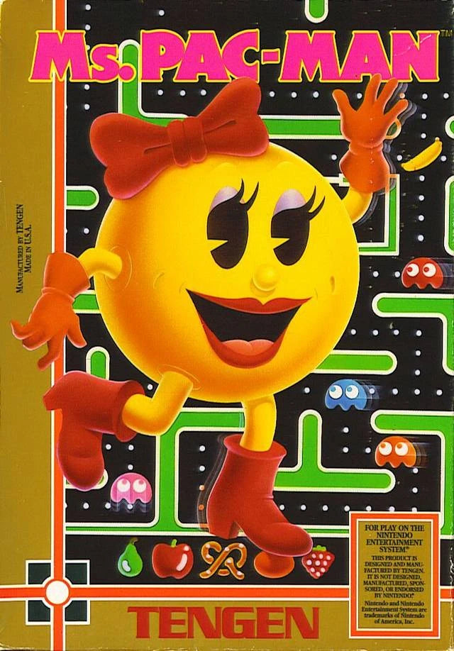 Ms. Pac-Man (TENGEN) Nintendo Entertainment System