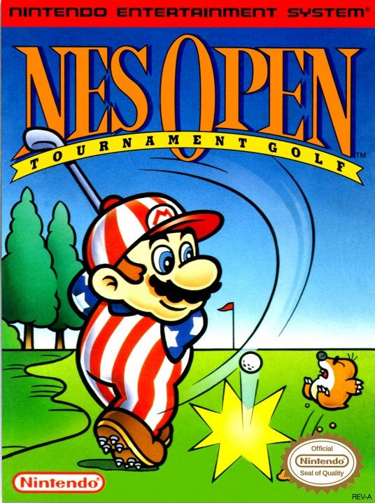 NES Open Tournament Golf Nintendo Entertainment System