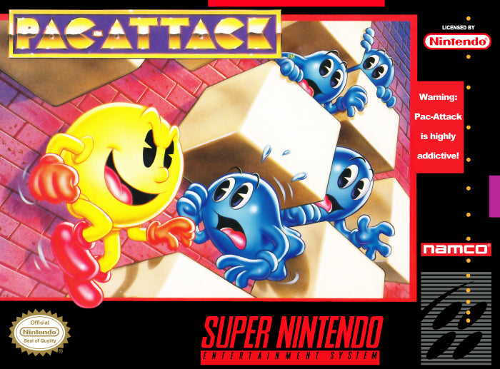 Pac-Attack Super Nintendo