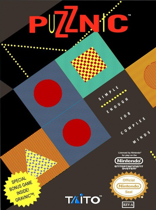 Puzznic Nintendo Entertainment System