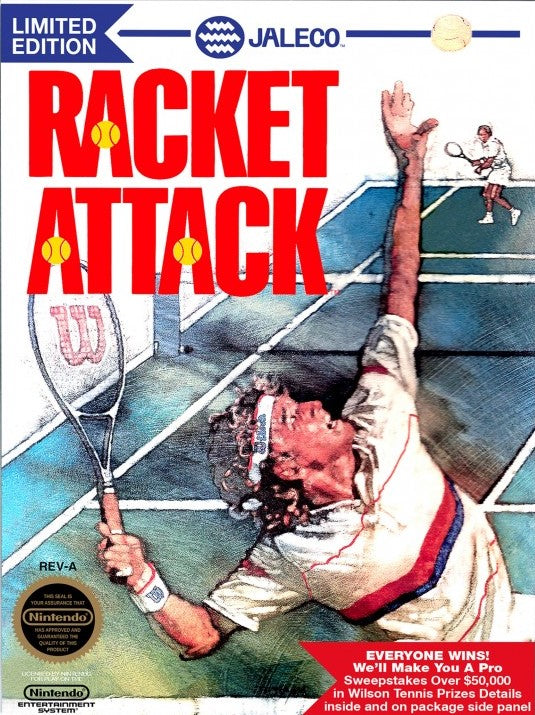 Racket Attack Nintendo Entertainment System