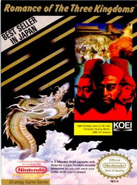 Romance of the Three Kingdoms Nintendo Entertainment System