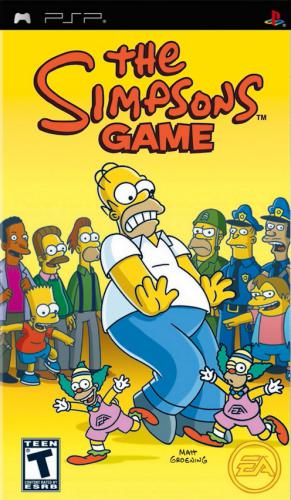 Simpsons Game Playstation Portable