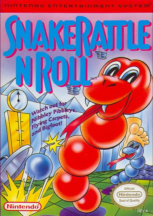 Snake Rattle N Roll Nintendo Entertainment System