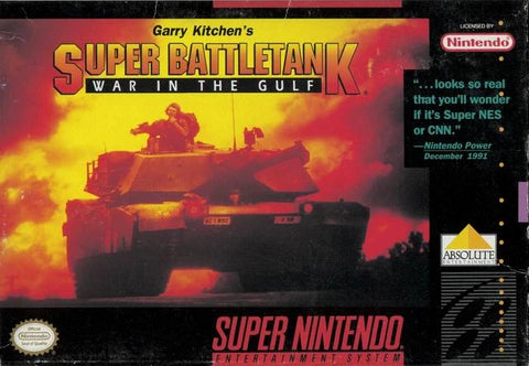 Super Battletank: War in the Gulf Super Nintendo